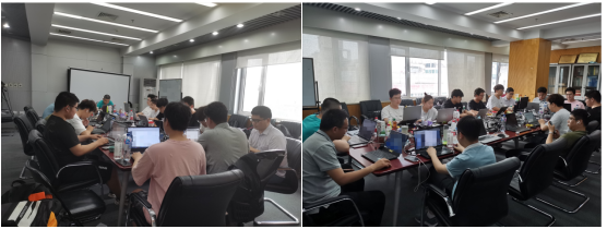 ��ҹ��ս��һ�ߵ�������������ڼ����徲����ְԱ